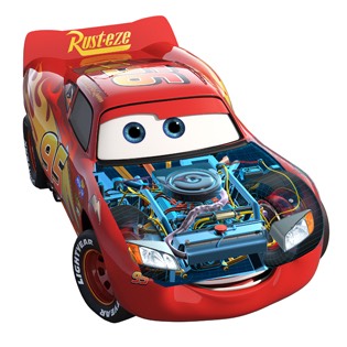 Disney Cars illustration 