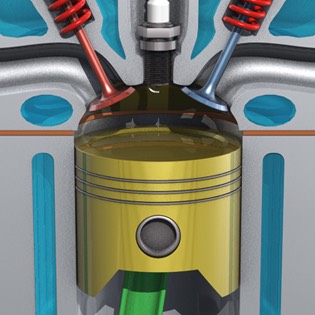 Engine piston 