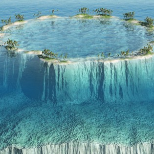 Atoll formation 