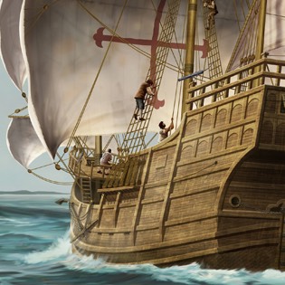 Christopher Colombus ship 