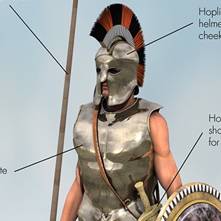 Hoplite soldier 