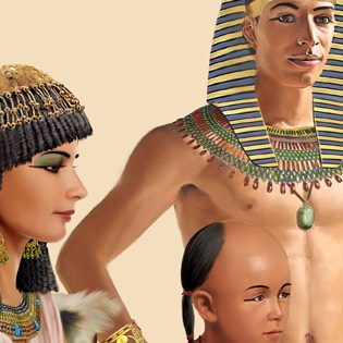Ancient Egyptian family 