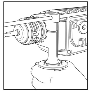 D Handle drill DIY 