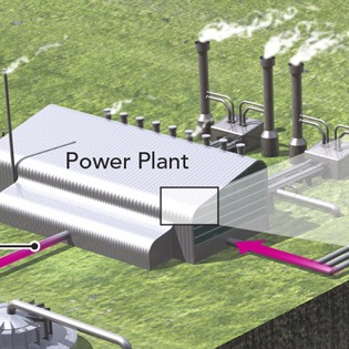 Geothermal power plant 