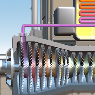 How a power station works 